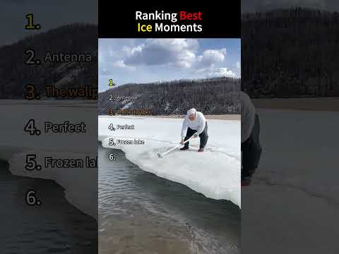 Ranking the Best Ice Moments #asmr #snow #funny #odlysatisfying #ice #satisfying #fyp thumbnail