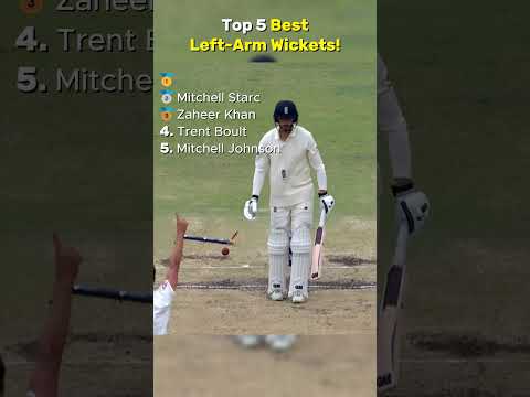 Top 5 Best Left-Arm Wickets! thumbnail