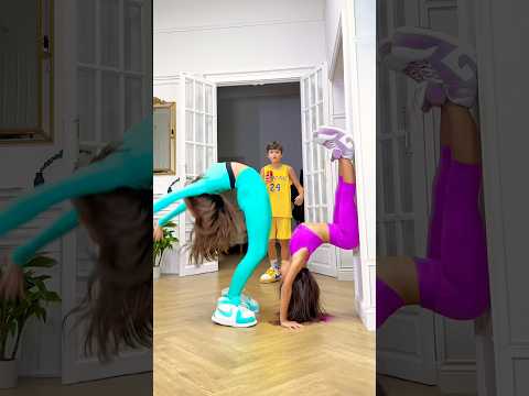 🤸‍♀️✨ #familyfirst #flexibility @markchirkin @_miss_tais_ thumbnail