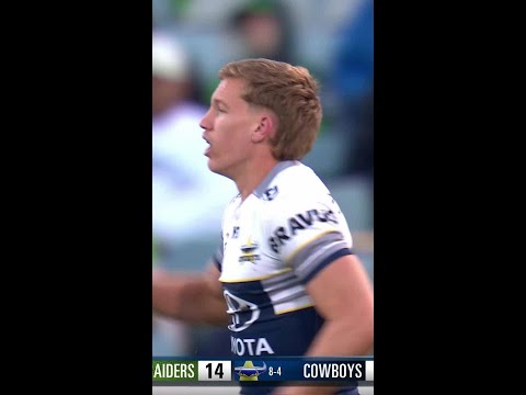 Two of the game's fastest men go at it! #nrl #speed #footrace thumbnail