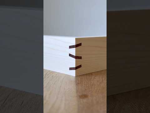 Zigzag Spline Joint #shorts #woodworking #diy thumbnail