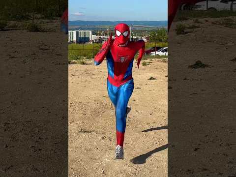 Spider-Man to the rescue😱 #spiderman thumbnail