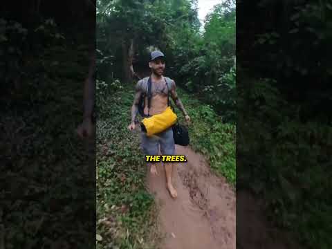 Camping Next to an Angolan Waterfall thumbnail