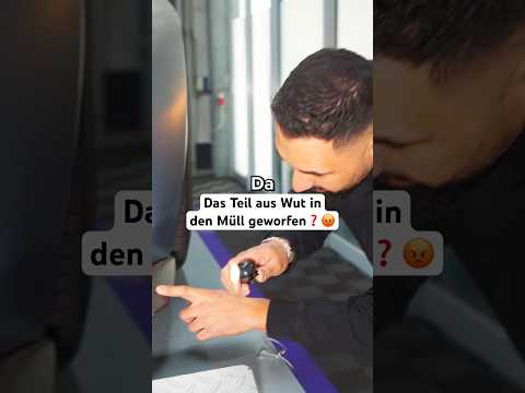 Das Teil aus Wut einfach in den Müll geworfen #omidmouazzen #autohandel thumbnail