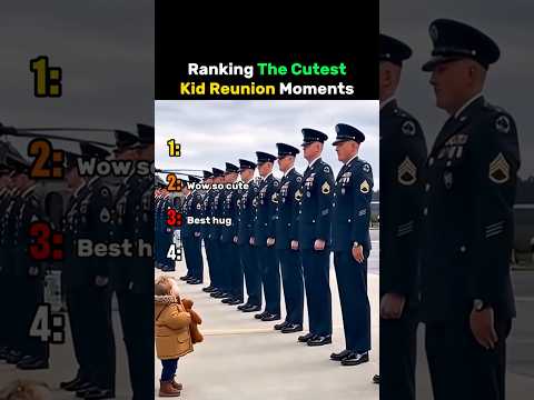 Ranking The Cutest Kid Reunion Moments #soldier thumbnail