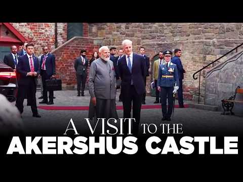 PM Modi visits the Akershus Castle in Oslo with PM Jonas Gahr Støre thumbnail