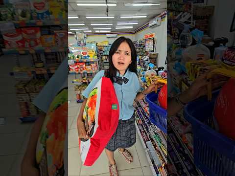 kk belanja stok satu bulan di indomaret #trandingshorts thumbnail