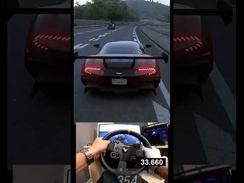 Forza Horizon 6 Aston Martin Vulcan Top Speed Test #shorts thumbnail