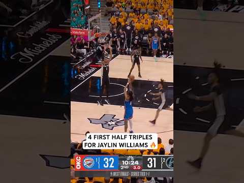Jaylin Williams was cooking in the first half thumbnail