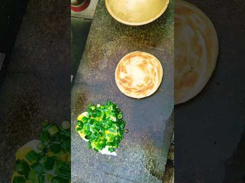 Scallion and egg omelet, a simple and delicious treat! thumbnail