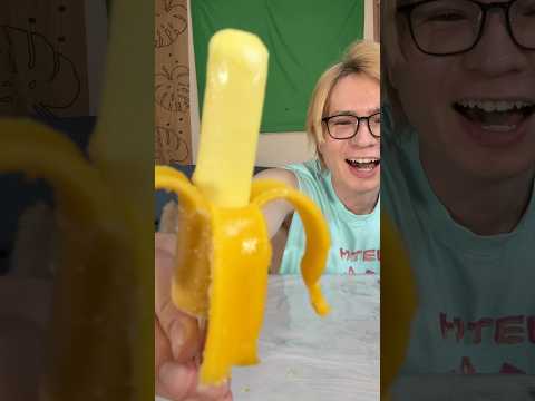 皮が剥けるバナナアイスがヤベェww (ﾟωﾟ) PDS #shorts thumbnail