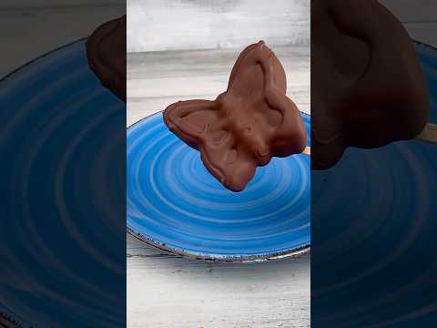 🦋 Chocolate Butterfly Pralines DIY with cherry filling #chocolate #butterfly thumbnail
