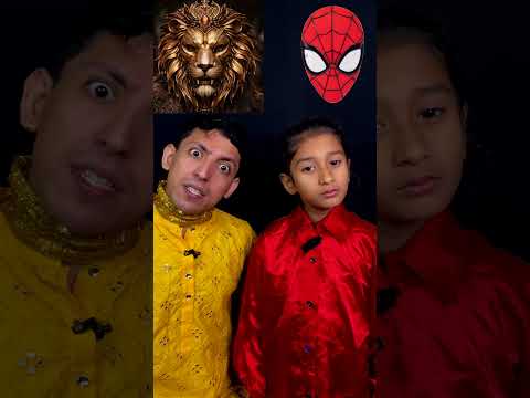 Jungli Bhoot 🧟‍♂️☠️Vs Desi Spiderman 🕷️🎈Look Challenge Prashant Sharma #shorts #ytshorts #bhoot thumbnail