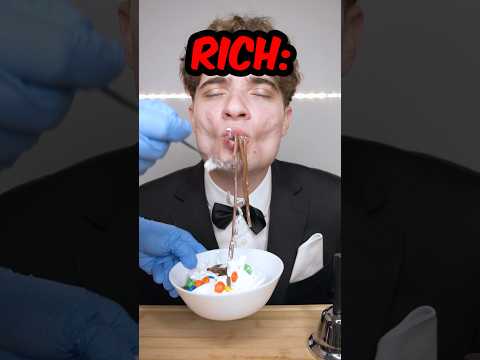 Rich Vs Poor: Food Hacks 😱 thumbnail