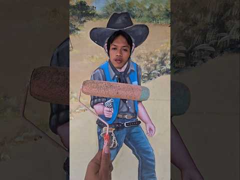 ngecet koboy yang mirip temon #trendingshorts thumbnail