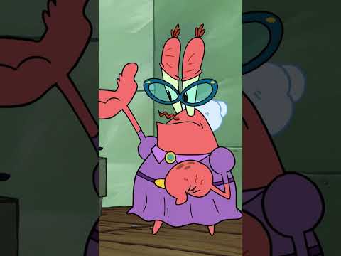 Bob l'éponge | La journée des mamans au Crabe Croustillant ! 🍔 #Shorts thumbnail