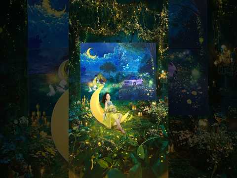 The fireflies' dance — where silence learns to speak.  #art #painting #amazing #oilpainting #viral thumbnail
