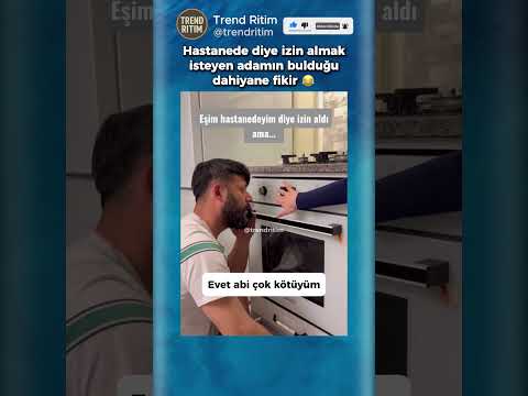 Hasta Diye İzin Almak İsteyen Adamın Bulduğu Çözüm 😂😅 thumbnail