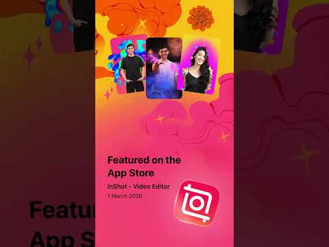 InShot is featured #OnTheAppStore ! Celebrate Holi with stunning edits 🎉 Thanks @AppStore !💛 thumbnail
