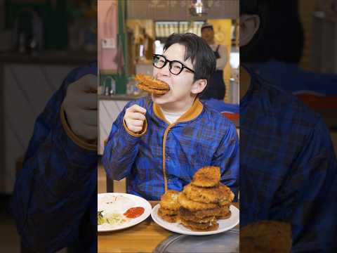 돈까스 무한리필 빌런 #shorts thumbnail