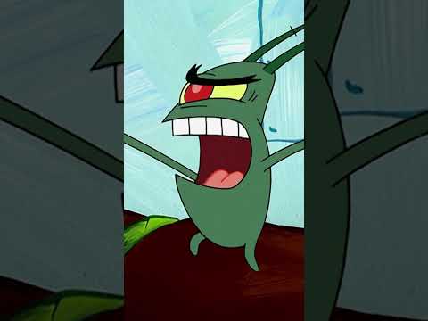 Bob Esponja deixa o Plankton irritado 😅 #Shorts thumbnail
