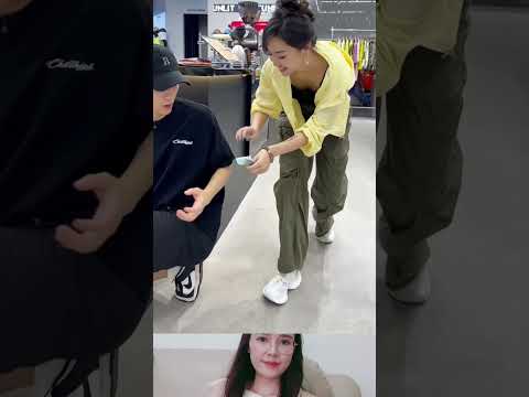그녀는 의도치 않게 착한 사람이 되었다. #웃긴영상 #duet #각종유머 #korea #tiktok #trending #usa #funny #comedy thumbnail