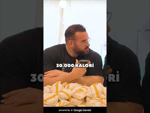 #tunatavus 30.000 kalori ALIYOR ✅😳 #işbirliği thumbnail