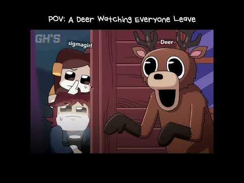 POV: A Deer Watching Everyone Leave  - 99 NIGHT IN THE FOREST | ROBLOX ANIMATION thumbnail