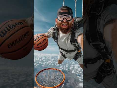 WORLD’S HIGHEST DUNK 😱🏀 thumbnail
