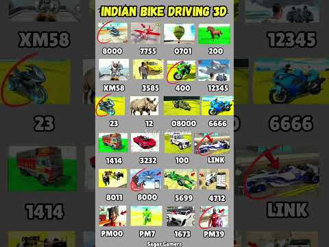 All Real code ? Indian bike driving 3d all new cheat code update + plugin cheat code thumbnail