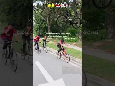 AKAK HON & SOUND "BBNU MAlN BASIKAL DI TENGAH JALAN RAYA SAMPAI HALANG KERETA" thumbnail