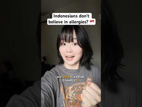Indonesians don’t believe in allergies?! ?? #storytime #culture #indonesian #funny thumbnail