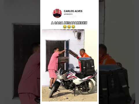 A CASA DESAPARECEU 😂 #humor #comedy  #comedia #funny thumbnail