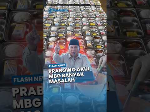 Prabowo Akui Program MBG Banyak Masalah, Ada Pimpinan Tak Kuat Iman Berurusan dengan Uang thumbnail