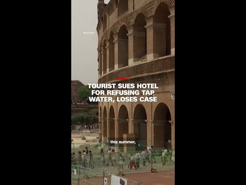 Tourist sues hotel for refusing tap water, loses case thumbnail