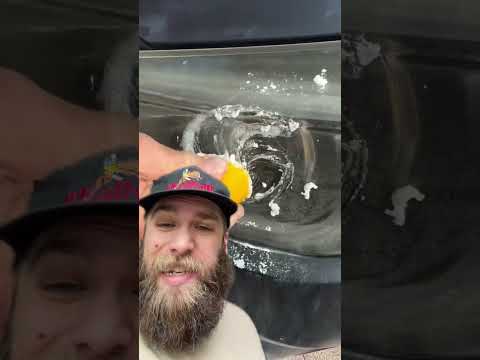 Fixing faded headlights #jeeplife #offroad #jeepwrangler #4x4 #cars #car #ford #offroading #shorts thumbnail