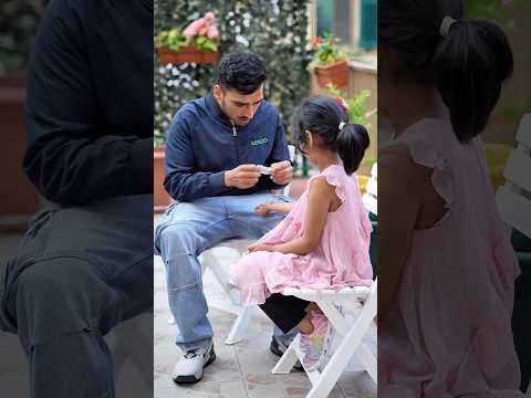?Video divertente ?Guarda la fine?? #divertente #risate #irhafahad #viraleshorts #papa #figlia thumbnail