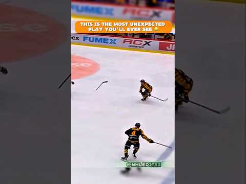 Best defensive strategy when you break your stick 😂 # nhl #hockey #sports #shorts thumbnail