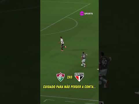 FLUMINENSE X SÃO PAULO! ? DA ÚLTIMA VEZ FICOU FEIO PARA O TRICOLOR PAULISTA... #shorts thumbnail
