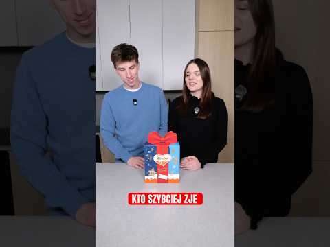 KTO SZYBCIEJ ZJE KALENDARZ KINDER 😏 #shorts thumbnail
