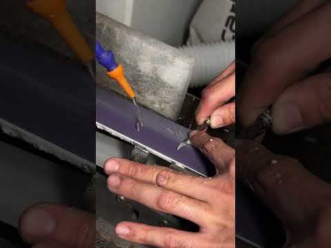 Toy spear vs Card #fyp #knife #satisfying #knifesharpening #kitchenhacks #knifesharpener #challenge thumbnail