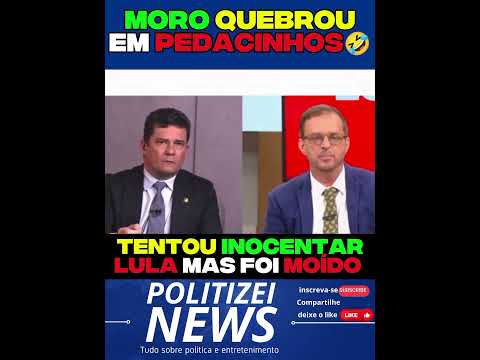 ? FICOU SEM SAIDA, SERGIO MORO ENQUADROU ESQUERDISTA DA GLOBO NEWS ? thumbnail