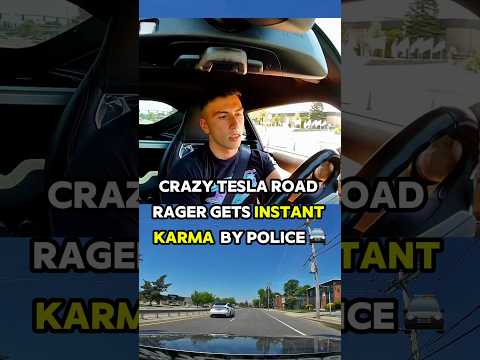 Tesla Road Rager Gets INSTANT Karma! #toyotasupra #toyota #supra #cars #bmw thumbnail