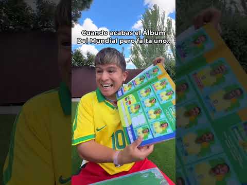 POV: Cuando Acabas El Álbum Del Mundial Pero Falta Neymar 😢🚀 Paul Ferrer #short thumbnail