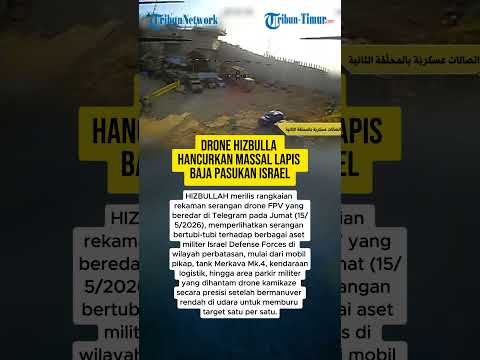 DRONE HIZBULLA HANCURKAN MASSAL LAPIS BAJA PASUKAN ISRAEL thumbnail