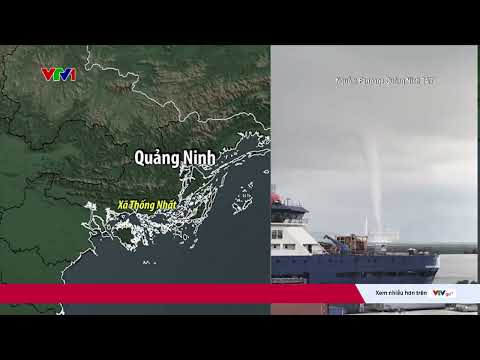 Nguyên nhân vòi rồng xuất hiện tại Quảng Ninh | VTV24 thumbnail