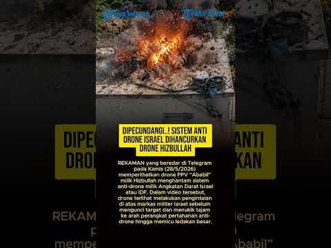 DIPECUNDANGI  ! SISTEM ANTI DRONE ISRAEL DIHANCURK thumbnail