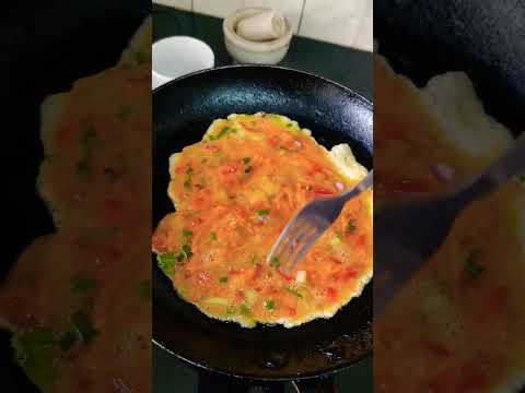 #fried #egg #friedegg #masala #omelette #weekend #sunday #beautiful #colorful thumbnail