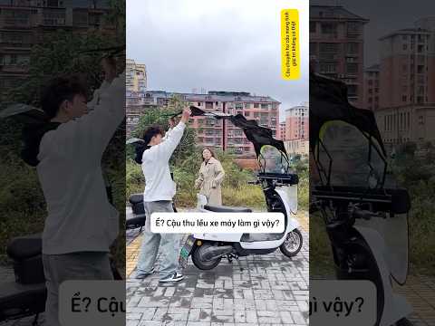 Anh trai bất ngờ thu dọn lều xe máy thumbnail