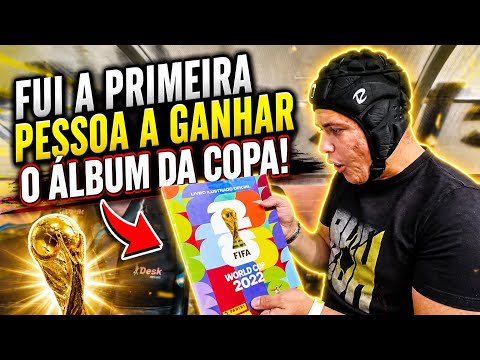 FUI A PRIMEIRA PESSOA A GANHAR O ÁLBUM DA COPA DO MUNDO! thumbnail